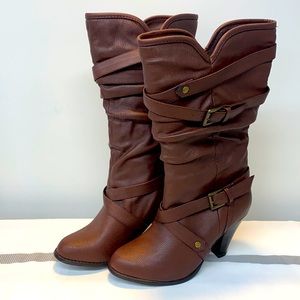 Women’s Mahogany Knee High Boots